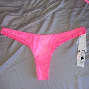 Frankie’s Bikinis x Sofia Richie Pink Tie Dye